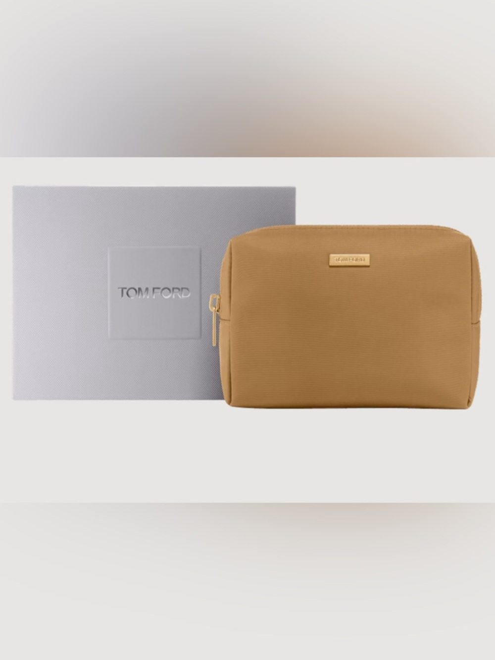 Tom Ford Logo Cosmetic Pouch /bag New in gift box! Best gift GWP
